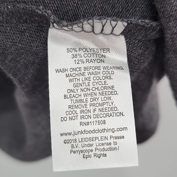 3 For$20 By Junkfood Gray tee-shirt AC/DC 2 sizes one M & one XS - Picture 3 of 9